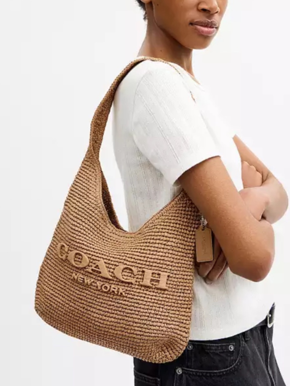 Authentic Coach Brooklyn Shoulder Bag 28 - Picture 2 of 3